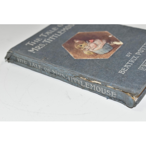 364 - POTTER; Beatrix, The Tale Of Mrs. Tittlemouse, 1st Edition 1910, pub. F. Warne & Co. blue front boar... 