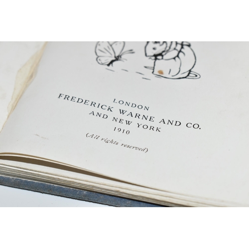 364 - POTTER; Beatrix, The Tale Of Mrs. Tittlemouse, 1st Edition 1910, pub. F. Warne & Co. blue front boar... 