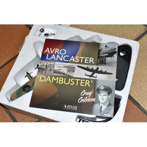 365 - TWO BOXED MODELS OF AIRCRAFT, comprising an Atlas Editions Avro Lancaster 'Dam Buster' Guy Gibson mo... 