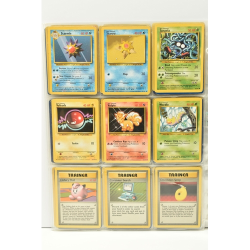 371 - NEAR COMPLETE POKEMON BASE SET, only missing nos. 1, 49, 56, 82, 88 and 98, card condition varies co... 