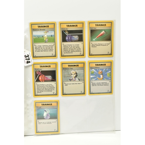 374 - COLLECTION OF POKEMON BASE SET 2 CARDS, includes 43 of the 130 cards including Charizard 4/130, card... 