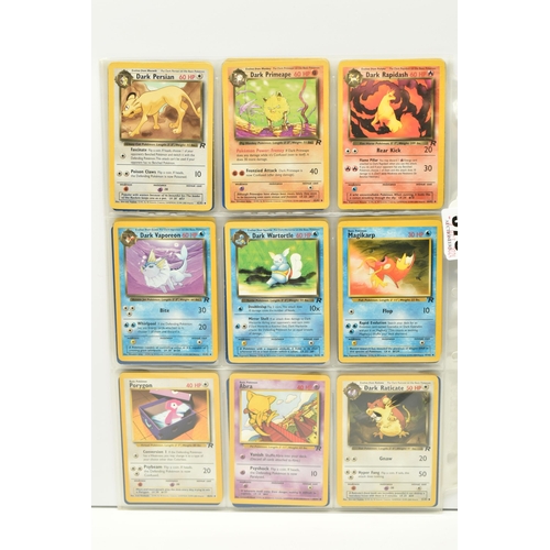 375 - COLLECTION OF POKEMON TEAM ROCKET CARDS, includes 66 of the 83 cards including Dark Charizard 4/82 a... 