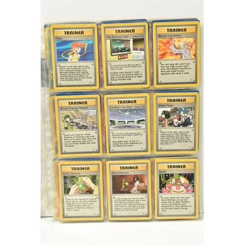 376 - COLLECTIONS OF POKEMON GYM HEROES AND GYM CHALLENGE CARDS, includes 70 Gym Heroes cards and 75 Gym C... 