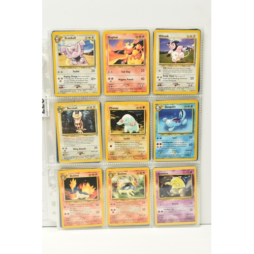 377 - COLLECTION OF POKEMON NEO GENESIS CARDS, includes 72 of the 111 cards including a first edition Bell... 