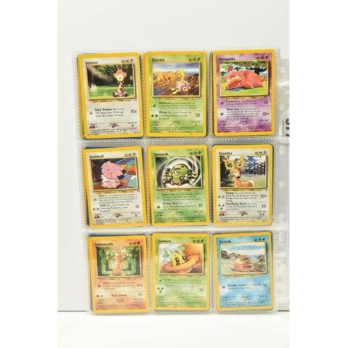 377 - COLLECTION OF POKEMON NEO GENESIS CARDS, includes 72 of the 111 cards including a first edition Bell... 