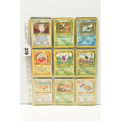 379 - COLLECTION OF POKEMON JUNGLE, FOSSIL AND TEAM ROCKET CARDS, includes 32 of 64 Jungle cards (includin... 