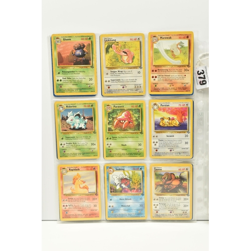 379 - COLLECTION OF POKEMON JUNGLE, FOSSIL AND TEAM ROCKET CARDS, includes 32 of 64 Jungle cards (includin... 