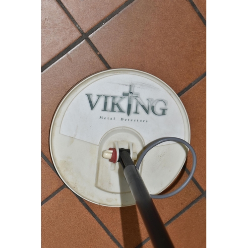 416 - A VIKING VK20 METAL DETECTOR  (1) (Condition Report: untested, taped wires to stem)