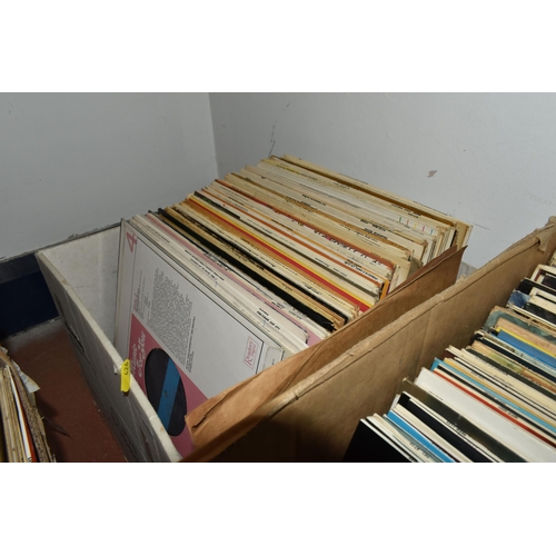 426 - FOUR BOXES OF LPS to include Frank Sinatra, sound tracks to shows, films etc. Jim Reeves, Top of the... 