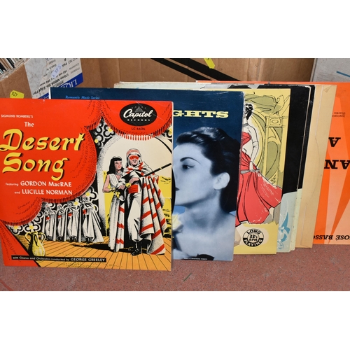 426 - FOUR BOXES OF LPS to include Frank Sinatra, sound tracks to shows, films etc. Jim Reeves, Top of the... 