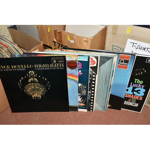 426 - FOUR BOXES OF LPS to include Frank Sinatra, sound tracks to shows, films etc. Jim Reeves, Top of the... 