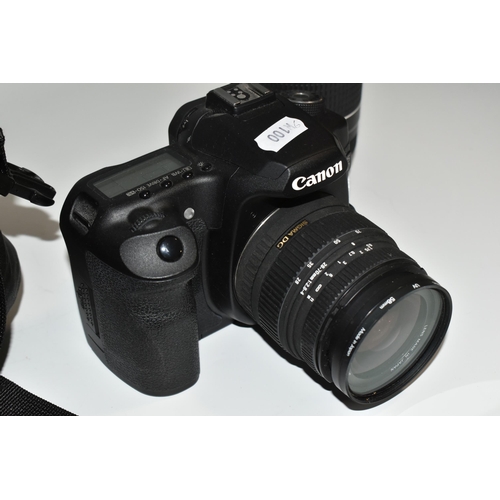 471 - A CANON EOS 50D AND ACCESSORIES comprising a Canon EOS 50D fitted with a Sigma Zoom 28-70mm 1:2.8-4 ... 