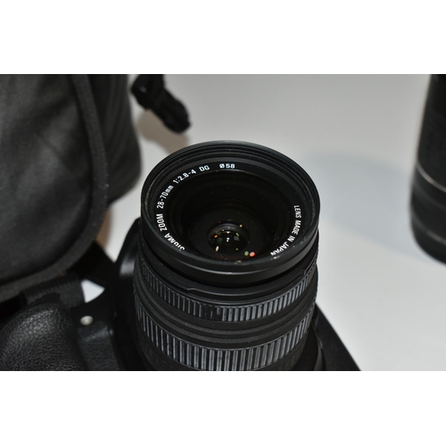 471 - A CANON EOS 50D AND ACCESSORIES comprising a Canon EOS 50D fitted with a Sigma Zoom 28-70mm 1:2.8-4 ... 