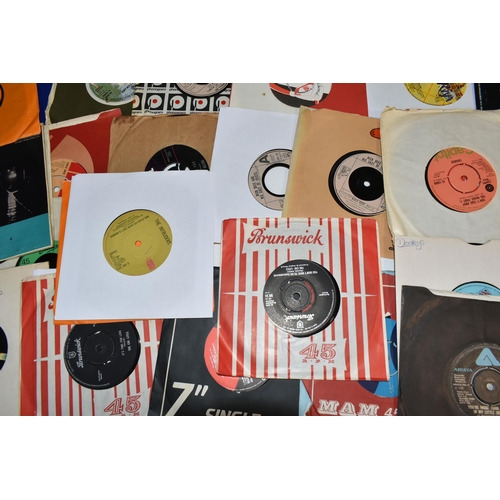 502 - ONE BOX OF SINGLE VINYL RECORDS, approximately one hundred and seventy records, artists include T.Re... 