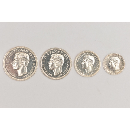 131 - A SET OF GEORGE VI 1948 4d-1d MAUNDY COINS