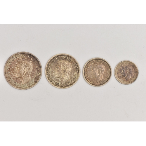 133 - A SET OF GEORGE VI 1946 4d-1d MAUNDY COINS