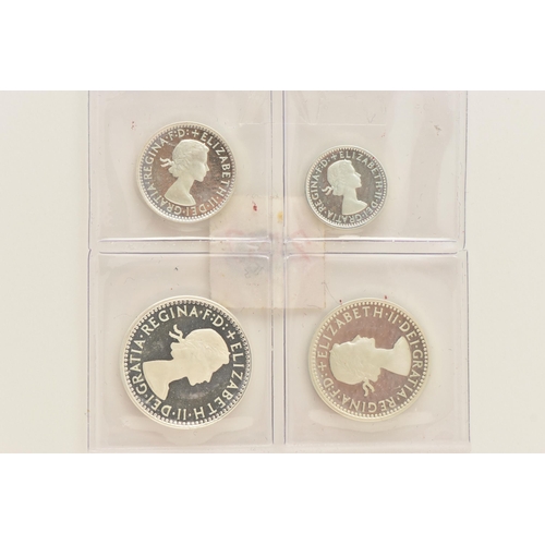 135 - A SET OF ELIZABETH II 2017 4d-1d MAUNDY COINS