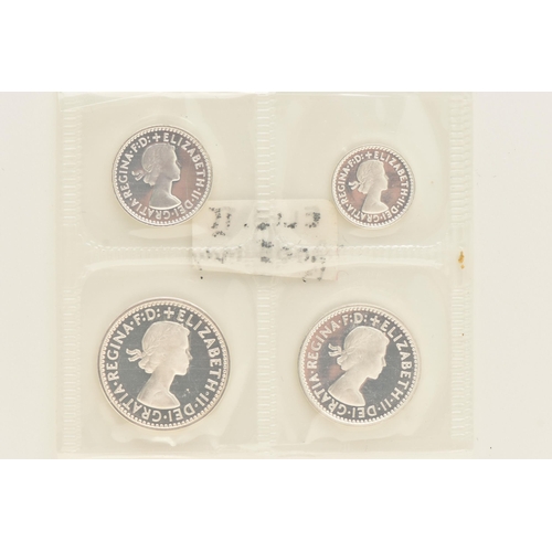 140 - A SET OF ELIZABETH II 2005 4d-1d MAUNDY COINS