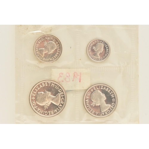 149 - A SET OF ELIZABETH II 1983 4d-1d MAUNDY COINS