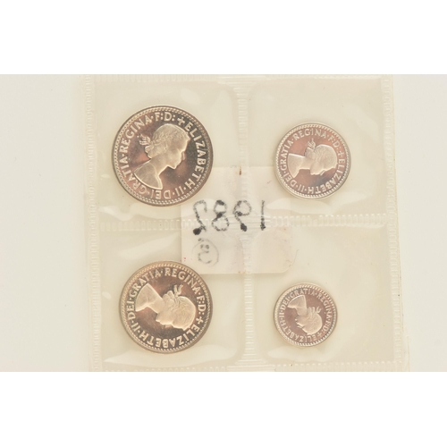 150 - A SET OF ELIZABETH II 1982 4d-1d MAUNDY COINS