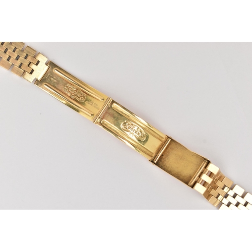 23 - A 1974 YELLOW GOLD ROLEX OYSTER PERPETUAL GMT MASTER WRISTWATCH, model number 1675, believed to be M... 