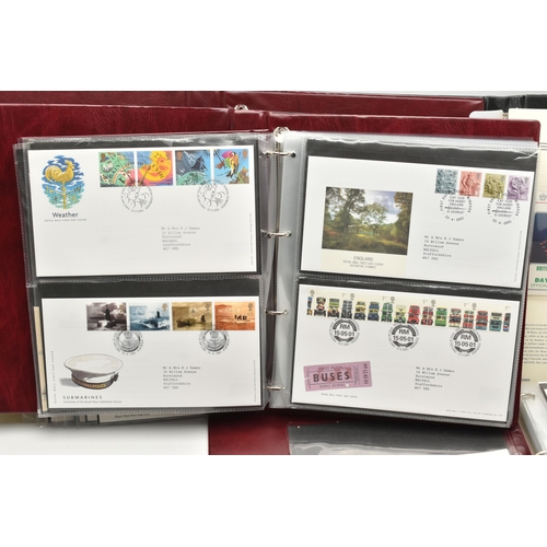 163 - AN AMOUNT OF ROYAL MAIL FIRST DAY COVERS, to include 1980s, 1990s large type covers, The history of ... 