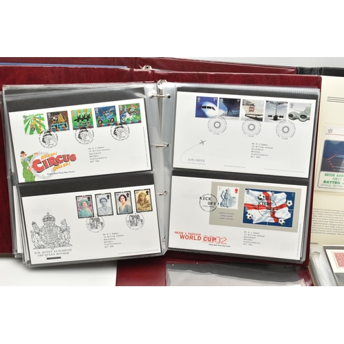 163 - AN AMOUNT OF ROYAL MAIL FIRST DAY COVERS, to include 1980s, 1990s large type covers, The history of ... 