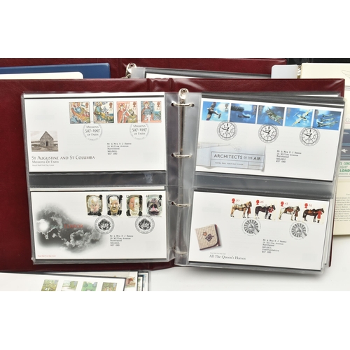 163 - AN AMOUNT OF ROYAL MAIL FIRST DAY COVERS, to include 1980s, 1990s large type covers, The history of ... 