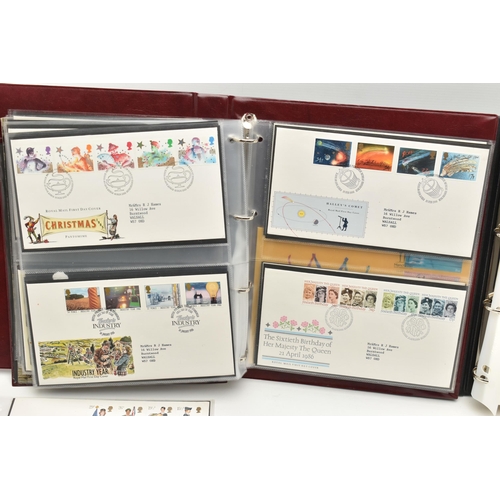 163 - AN AMOUNT OF ROYAL MAIL FIRST DAY COVERS, to include 1980s, 1990s large type covers, The history of ... 