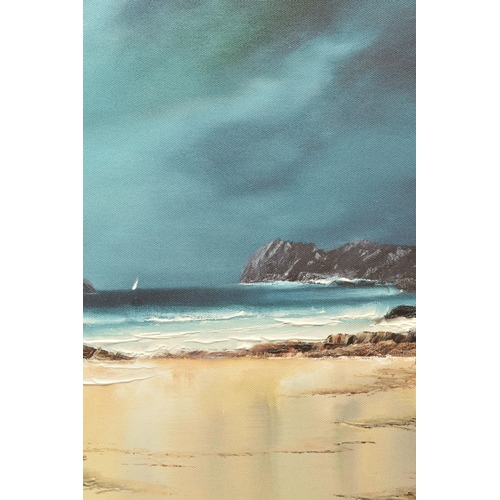 306 - PHILIP GRAY (IRELAND 1959) 'PEACEFUL SHORELINE II',  a signed limited edition print on board depicti... 