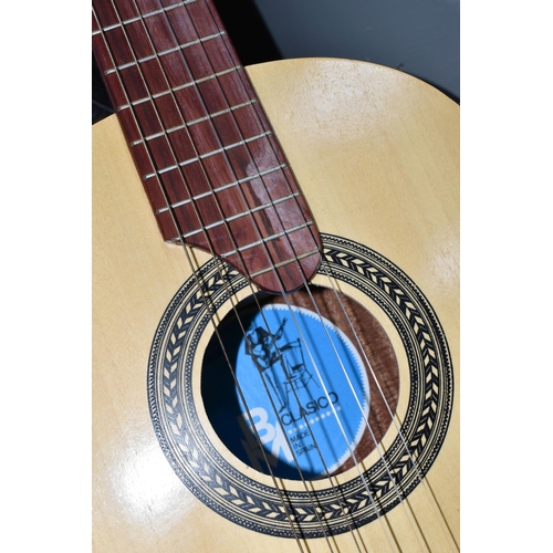 350 - AN ACOUSTIC GUITAR, with a soft faux leather case, comprising a BM Classico guitar made in Spain (1 ... 