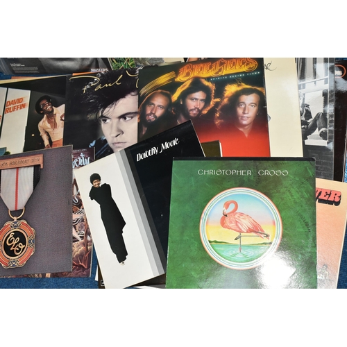 391 - A COLLECTION OF ASSORTED LP RECORDS, majority appear to be 1970s/1980s Motown and Soul albums, to in... 