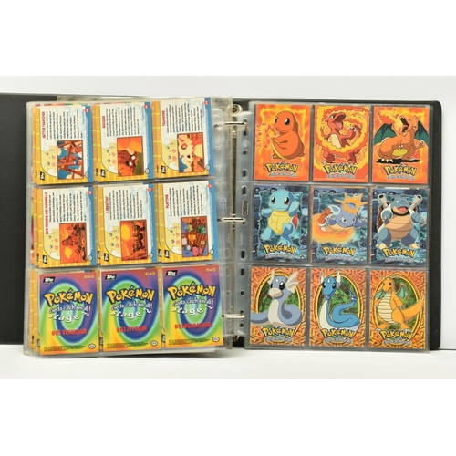 400 - COLLECTION OF POKEMON TOPPS CARDS, includes cades from Series 1, Series 2, Series 3 and Pikachu's Va... 