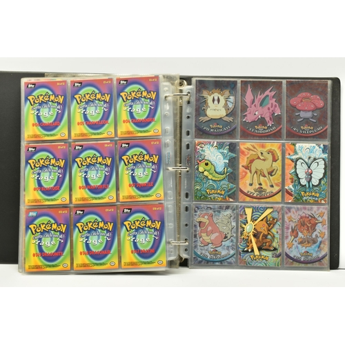 400 - COLLECTION OF POKEMON TOPPS CARDS, includes cades from Series 1, Series 2, Series 3 and Pikachu's Va... 