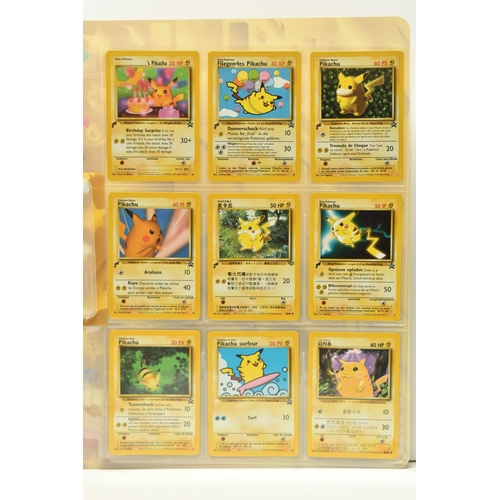 404 - POKEMON WORLD PIKACHU COLLECTION, folder unsealed