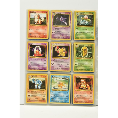 412 - COMPLETE POKEMON BASE SET, card condition varies drastically