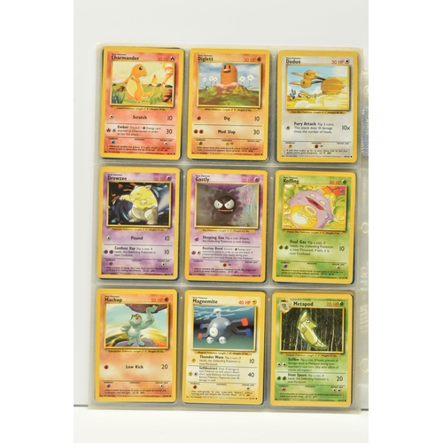 412 - COMPLETE POKEMON BASE SET, card condition varies drastically