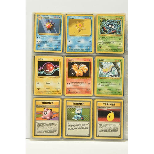 412 - COMPLETE POKEMON BASE SET, card condition varies drastically