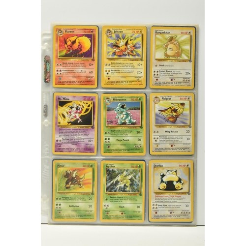 414 - COMPLETE POKEMON JUNGLE SET, card condition varies drastically