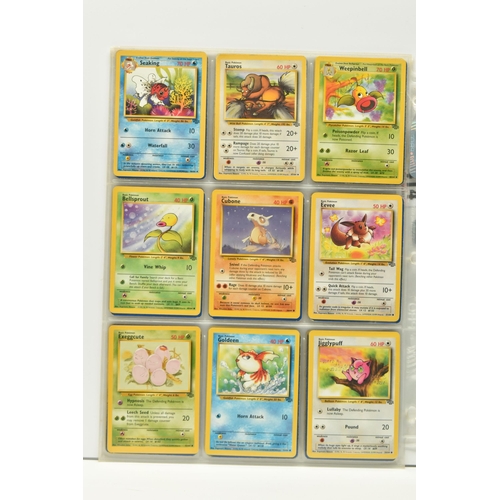 414 - COMPLETE POKEMON JUNGLE SET, card condition varies drastically