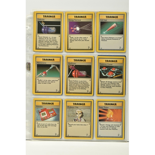 418 - NEAR COMPLETE POKEMON BASE SET 2, only missing Chansey 3/130 and Charizard 4/130, card condition ran... 