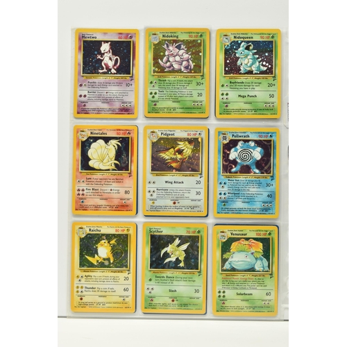 418 - NEAR COMPLETE POKEMON BASE SET 2, only missing Chansey 3/130 and Charizard 4/130, card condition ran... 