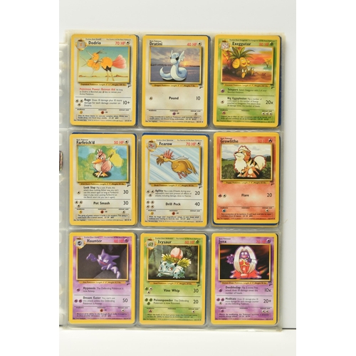 418 - NEAR COMPLETE POKEMON BASE SET 2, only missing Chansey 3/130 and Charizard 4/130, card condition ran... 