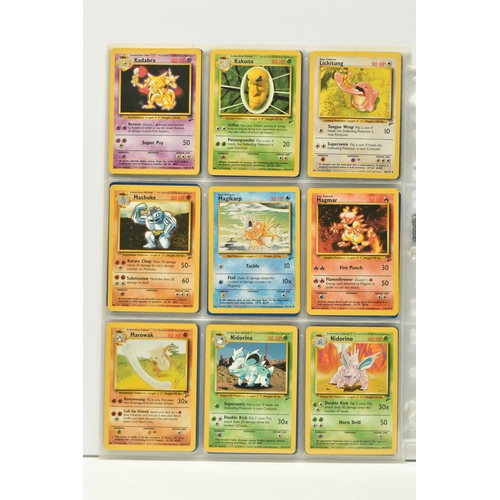 418 - NEAR COMPLETE POKEMON BASE SET 2, only missing Chansey 3/130 and Charizard 4/130, card condition ran... 