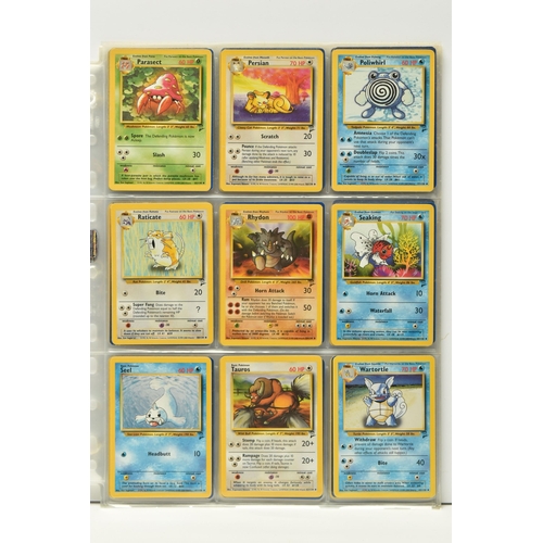 418 - NEAR COMPLETE POKEMON BASE SET 2, only missing Chansey 3/130 and Charizard 4/130, card condition ran... 