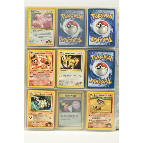 422 - COLLECTION OF POKEMON GYM HEROES AND GYM CHALLENGE CARDS, includes ten Gym Heroes holos and four Gym... 