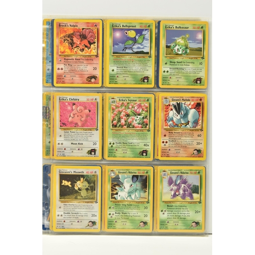 422 - COLLECTION OF POKEMON GYM HEROES AND GYM CHALLENGE CARDS, includes ten Gym Heroes holos and four Gym... 