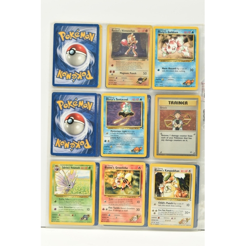 422 - COLLECTION OF POKEMON GYM HEROES AND GYM CHALLENGE CARDS, includes ten Gym Heroes holos and four Gym... 