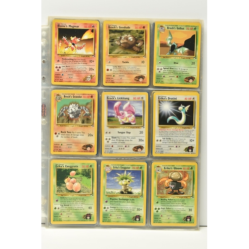 422 - COLLECTION OF POKEMON GYM HEROES AND GYM CHALLENGE CARDS, includes ten Gym Heroes holos and four Gym... 