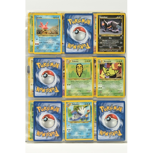 425 - COLLECTION OF POKEMON NEO DISCOVERY CARDS, includes three holos including Umbreon 13/75, card condit... 